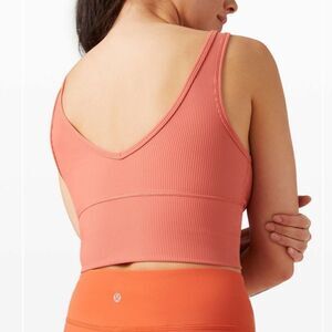Lululemon Power Pivot Tank Coral
